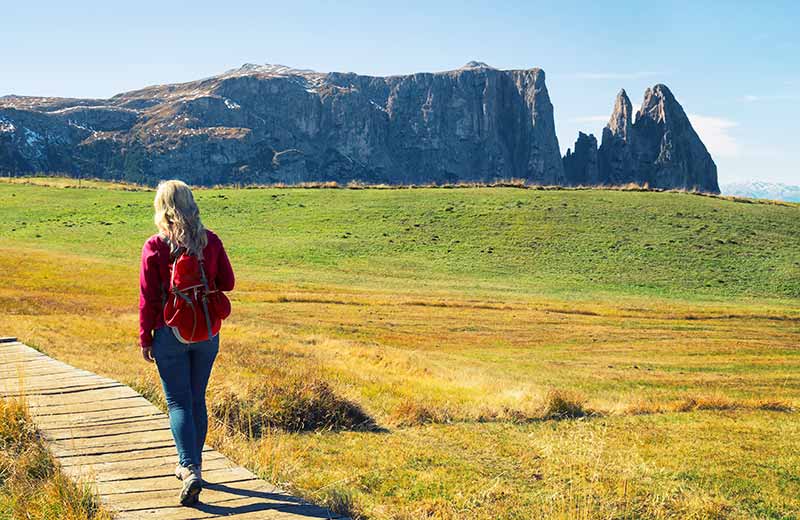 Auf den Hausberg Schlern